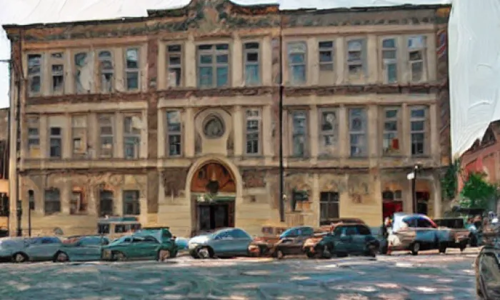 Bývalý seminář - později pošta – jaro