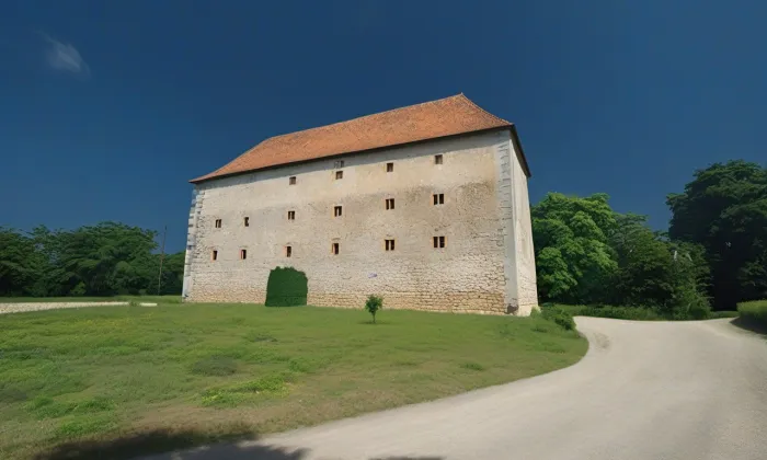 Bývalá tvrz – sýpka – summer