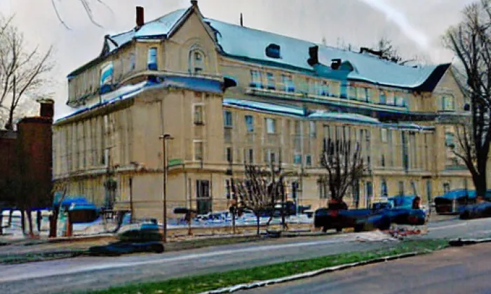 Bývalý zemský soud – winter