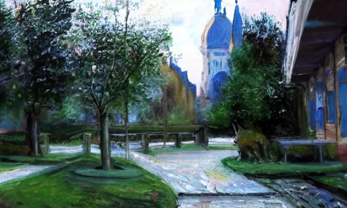 Baarův park – spring