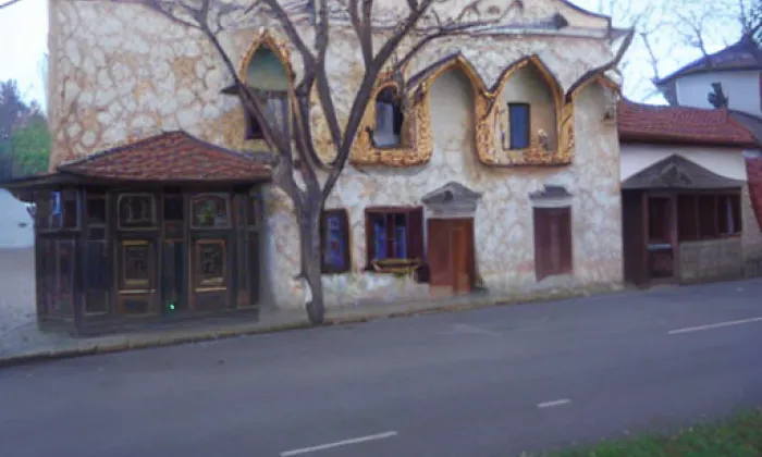 Bakešova vila – iluminace