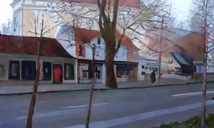 Bakešova vila – spring