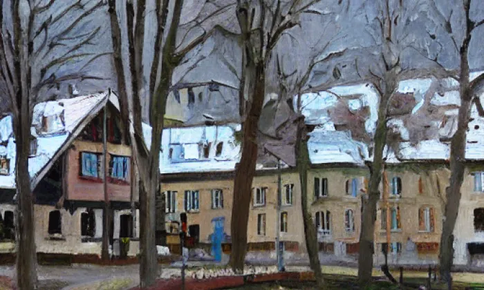 Balustráda se sochami světců – spring