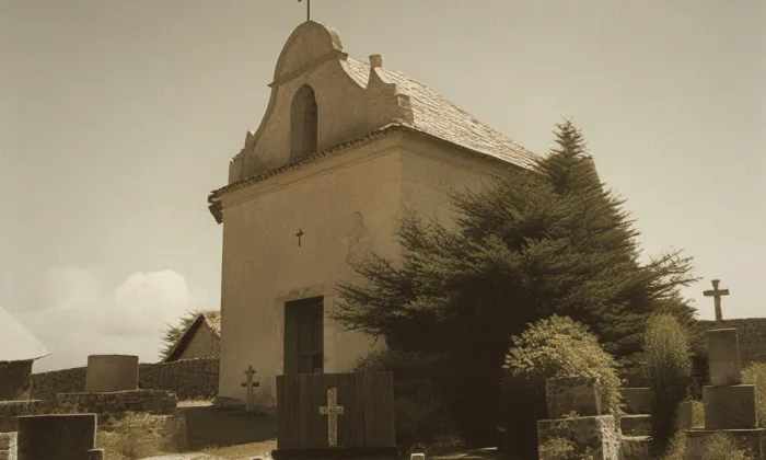 Barokní kaple na hřbitově u svatého Marka u Stříteže – historical