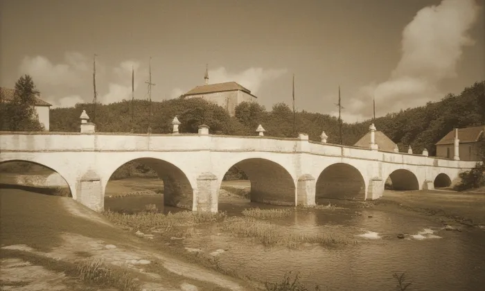 barokní most v Náměšti nad Oslavou – historical