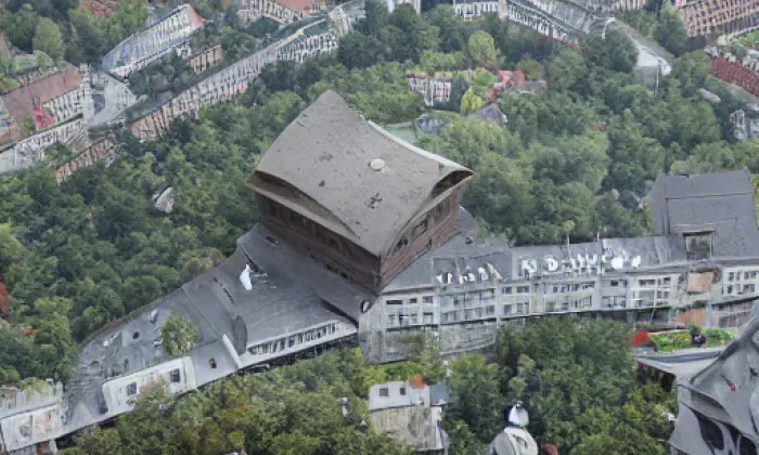 Barrandovský most – léto
