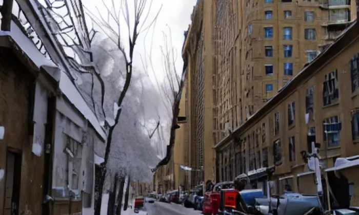 Bartolomějská – winter