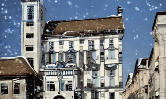 Bazilika Všech svatých v České Lípě – winter