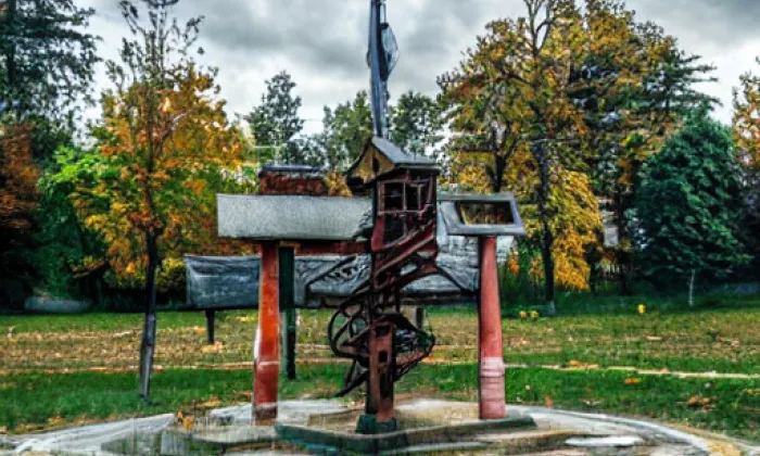 Benátská kašna – autumn
