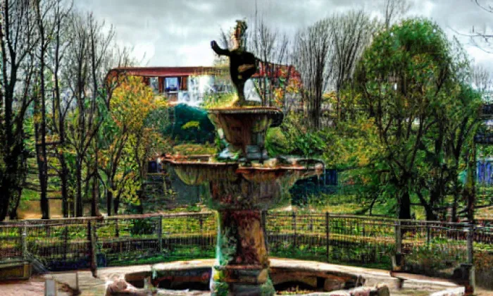 Benátská kašna – spring