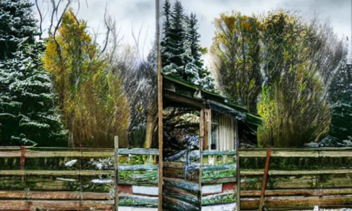 Benátská kašna – winter