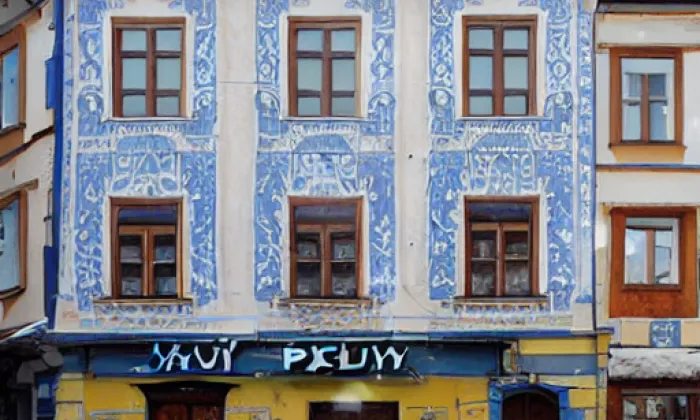Benešova 24 – zima