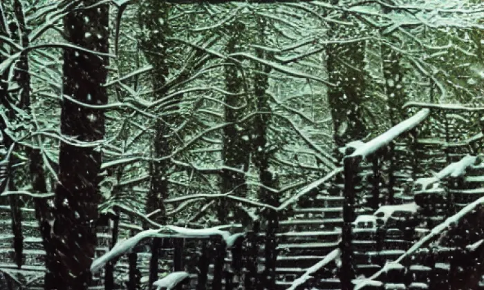 Biokoridor Hloučela – winter