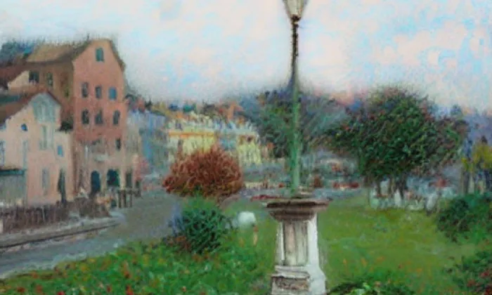 Boží muka – husitský sloup – jaro