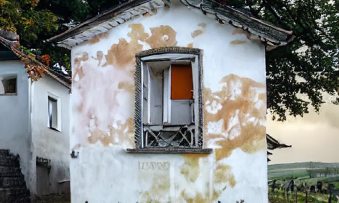 Boží muka - výklenková kaplička – autumn