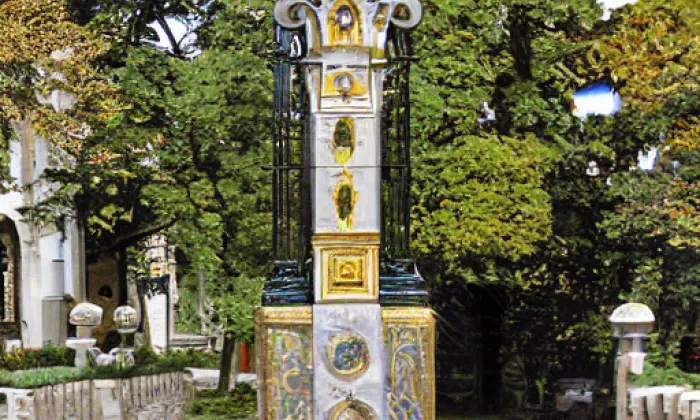 Boží muka z roku 1717 – iluminace