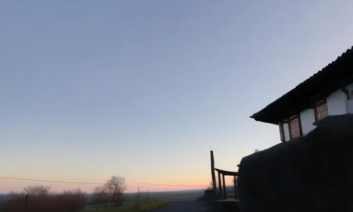 Boží muka ze sadů Pětatřicátníků – jaro
