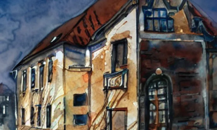 Boženy Němcové 476 – akvarel