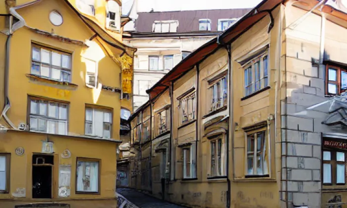 Boršov (Praha 1) – winter
