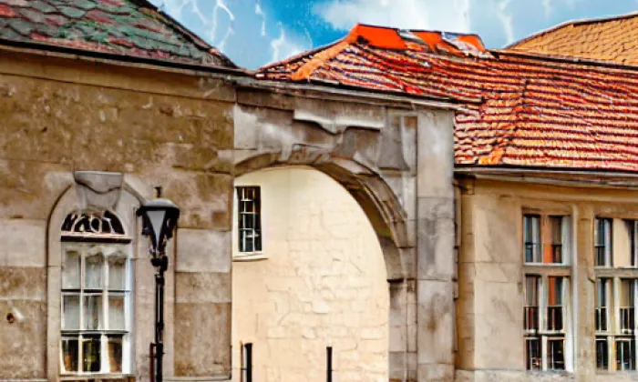 Brána do židovské čtvrti – podzim