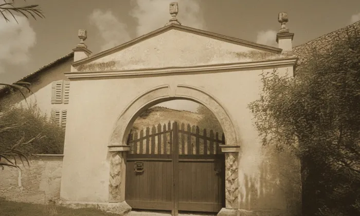 Brána usedlosti čp. 47 – historical