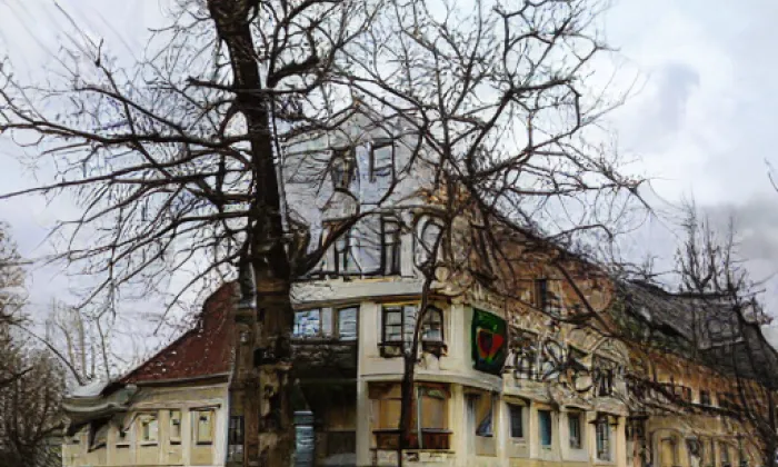Braunův sklep – akvarel