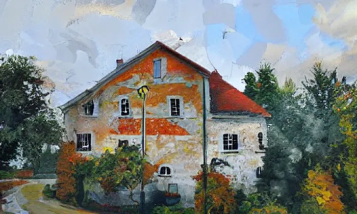 Brozanský mlýn – autumn