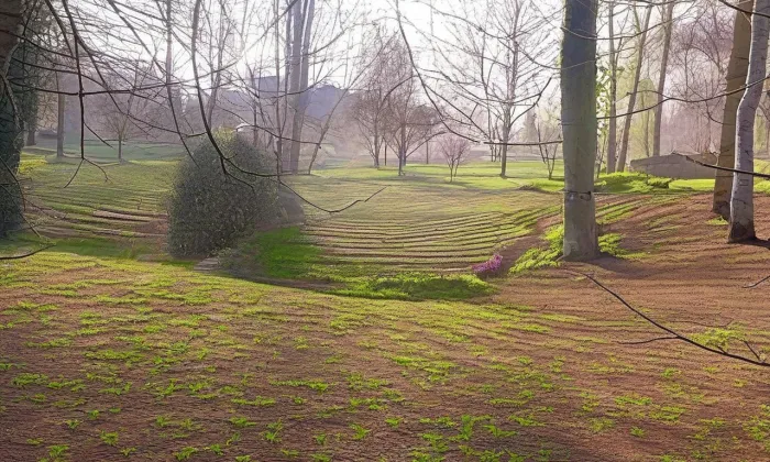 Bučkovy sady – spring