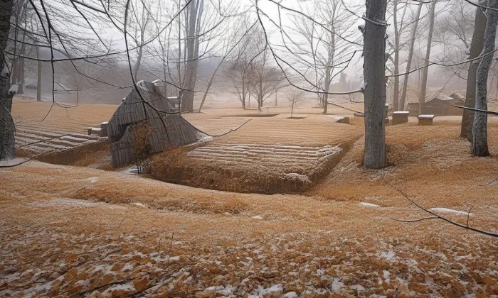 Bučkovy sady – winter