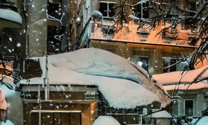 Budčický mlýn – winter