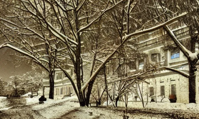 Budiš – winter