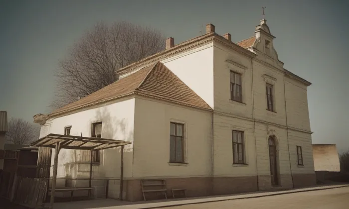 Budova školy v Hůrkách – historical