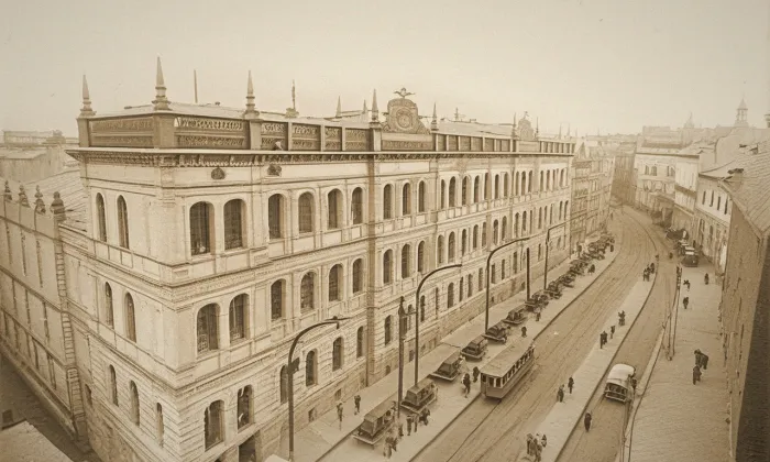 Budova Akademie věd České republiky – historical