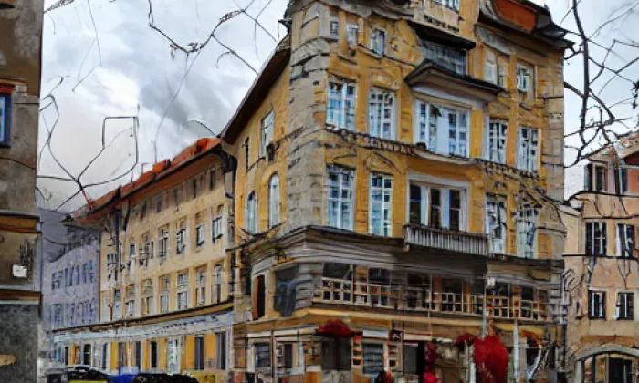 Budova Asekuračního spolku průmyslu cukrovarnického – podzim