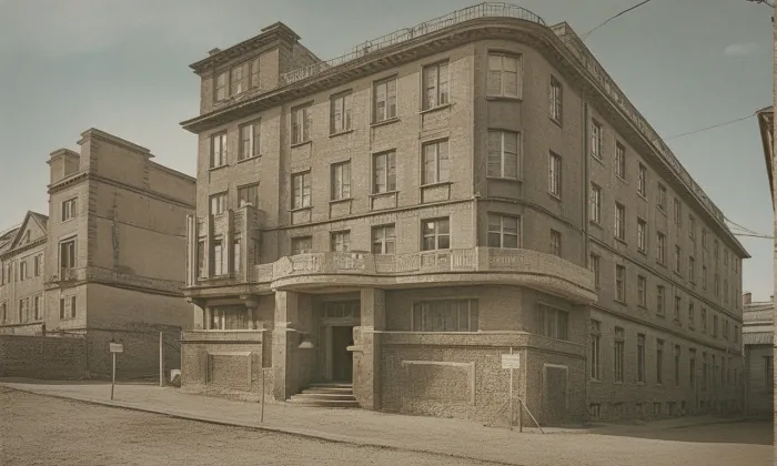 budova Galerie moderního umění v Hradci Králové – historická rekonstrukce