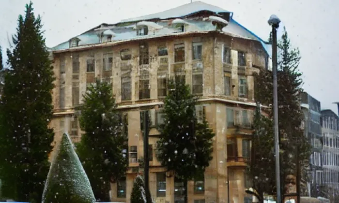 Budova Pedagogické fakulty, náměstí Svobody 301/1 – winter