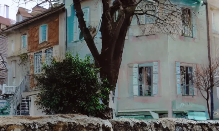 Budova projekce – spring