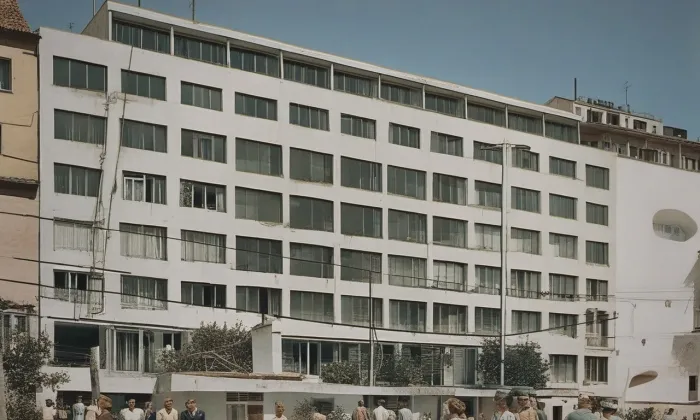 budova Riunione Adriatica di Sicurtà – historical