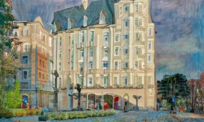 Budova Sklářského muzea – spring