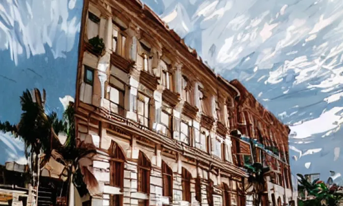 Budova Uměleckoprůmyslového musea v Praze – summer
