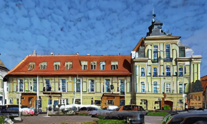 Buquoyská rezidence – noc