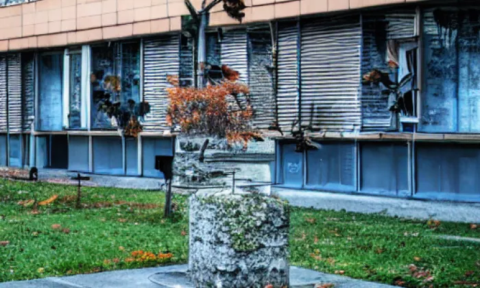 Busta Eduarda Babáka – autumn