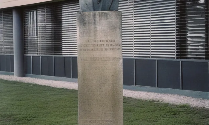 Busta Eduarda Babáka – historical