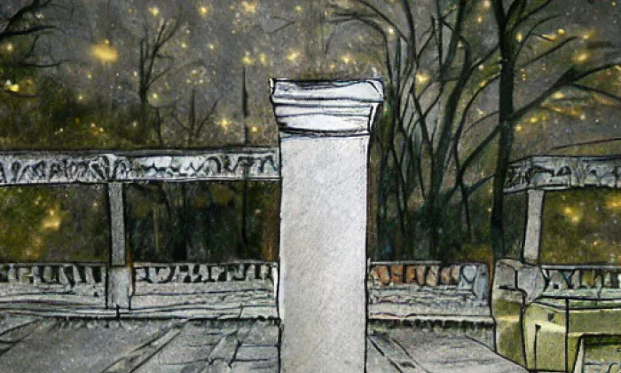 Busta Františka Táborského – noc