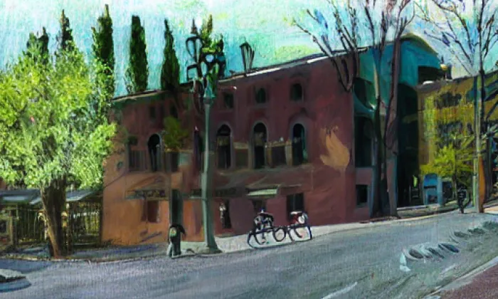 Bysterský most – jaro