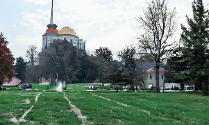 Centrální park Pankrác – jaro