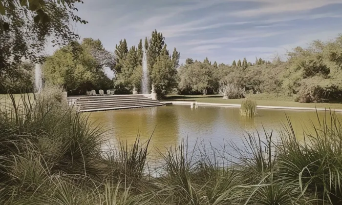 Centrální park Severní Terasa – historická rekonstrukce