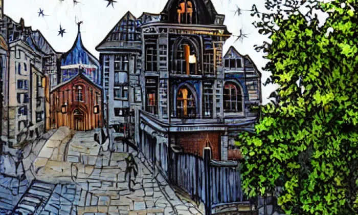 Chalupa Teprovsko – noc