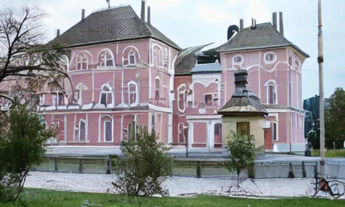 Chodovská tvrz – winter