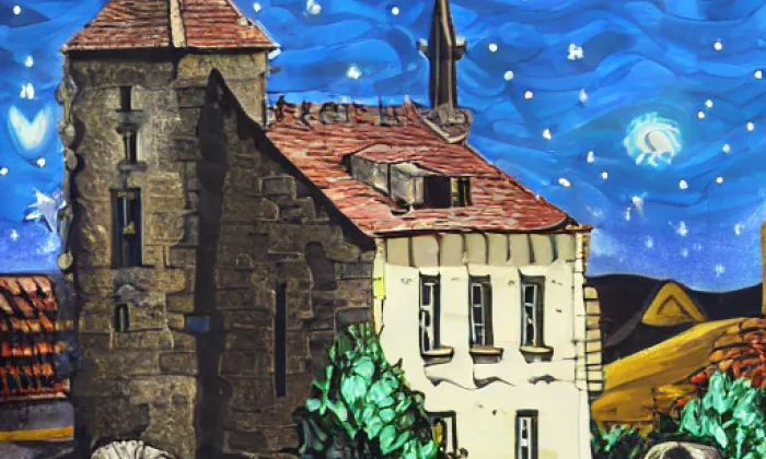 Chomutovská radnice – noc